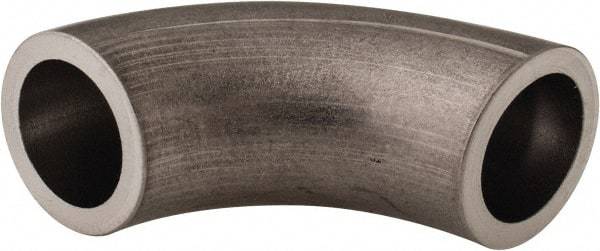 VNE - 1/2", Unpolished Style, Sanitary Stainless Steel Pipe 90° Elbow - Butt Weld x Butt Weld Connection, Grade 316L - Americas Industrial Supply