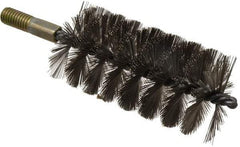 Value Collection - 2-1/4" Diam Helical Stainless Steel Tube Brush - 0.012" Filament Diam, 4-1/4" Brush Length, 7-1/2" OAL, 1/2-12 Male Shank - Americas Industrial Supply