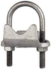 Cooper Crouse-Hinds - Malleable Iron Rigid Conduit Clamp - Electrogalvanized Finish - Americas Industrial Supply