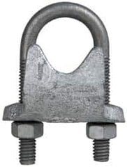 Cooper Crouse-Hinds - Malleable Iron Rigid Conduit Clamp - Electrogalvanized Finish - Americas Industrial Supply