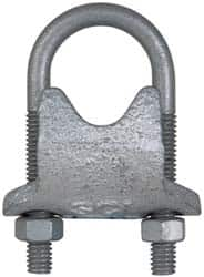 Cooper Crouse-Hinds - Malleable Iron Rigid Conduit Clamp - Electrogalvanized Finish - Americas Industrial Supply