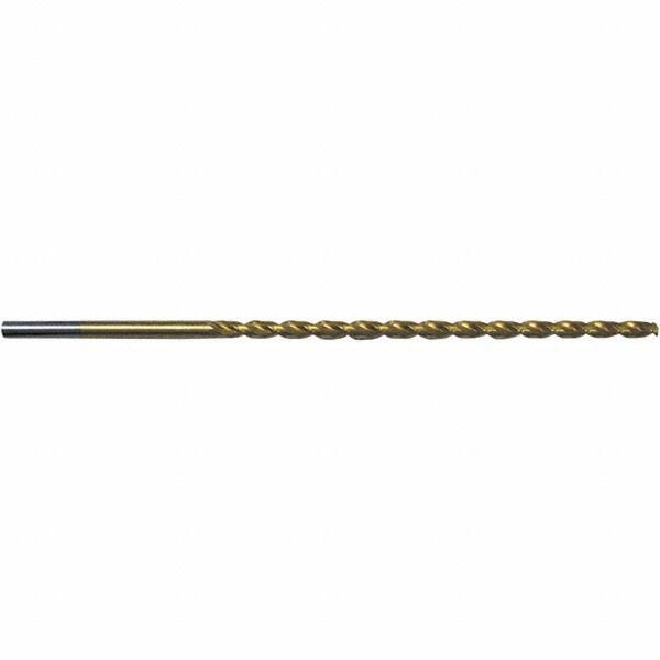 Guhring - 1/8" 2-Flute High Speed Steel Extra Length Drill Bit - Americas Industrial Supply