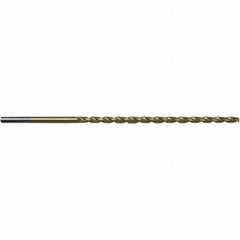 Guhring - 1/8" 2-Flute High Speed Steel Extra Length Drill Bit - Americas Industrial Supply