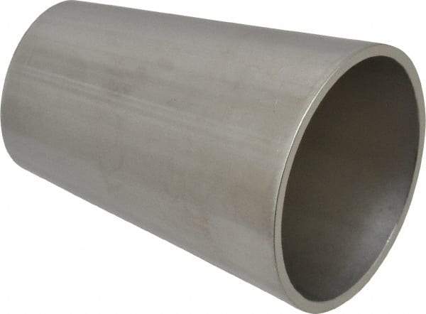 VNE - 1-1/2 x 1", Unpolished Style, Sanitary Stainless Steel Pipe Concentric Reducer - Butt Weld x Butt Weld Connection, Grade 304 - Americas Industrial Supply