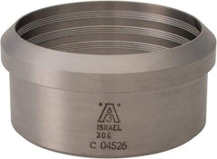 VNE - 2-1/2", Bevel Seat Style, Sanitary Stainless Steel Pipe Recessless Ferrule (Expanding) - Recessless Connection, Grade 304 - Americas Industrial Supply