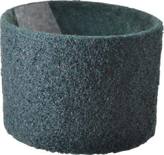 3M - 3-1/2" Wide x 15-1/2" OAL, Silicon Carbide Abrasive Belt - Silicon Carbide, Medium, Nonwoven, Series SC-BL - Americas Industrial Supply