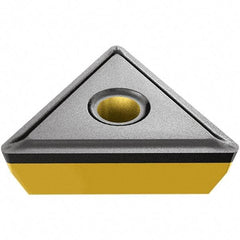 Iscar - TPMT2-0 Grade IC807 Carbide Turning Insert - TiAlN Finish, 60° Triangle, 1/4" Inscr Circle, 3/32" Thick, 0.008" Corner Radius - Americas Industrial Supply