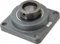 Browning - 2" ID, 6-3/8" OAL x 6-3/8" OAH 4-Bolt Flange - 6,601 Lb Static Cap, 9,752 Lb Dyn Cap, 5-1/8" Btw Mnt Hole Ctrs, Cast Iron - Americas Industrial Supply
