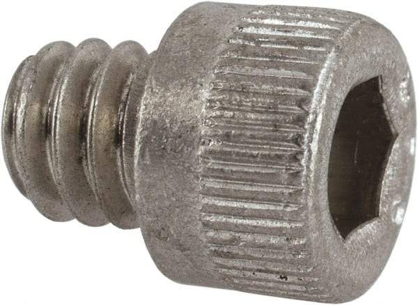 Value Collection - 1/4-20 UNC Hex Socket Drive, Socket Cap Screw - Grade 18-8 & Austenitic A2 Stainless Steel, Uncoated, Fully Threaded, 1/4" Length Under Head - Americas Industrial Supply