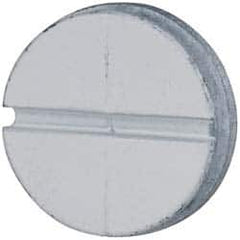 Cooper Crouse-Hinds - Electrical Outlet Box Plastic Closure Plug - Includes Gasket - Americas Industrial Supply