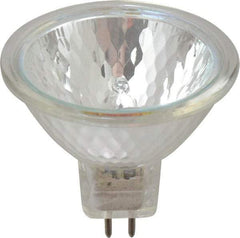 Philips - 50 Watt Halogen Commercial/Industrial 2 Pin Lamp - 3,100°K Color Temp, 960 Lumens, 12 Volts, Dimmable, MRC16, 6,000 hr Avg Life - Americas Industrial Supply