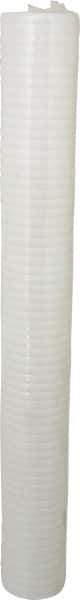 Parker - 2-1/2" OD, 1µ, Polyolefin Thermal Bonded Cartridge Filter - 20" Long - Americas Industrial Supply