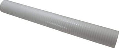 Parker - 2-1/2" OD, 25µ, Polyolefin Thermal Bonded Cartridge Filter - 20" Long - Americas Industrial Supply