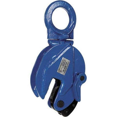 Vestil - 4,000 Lbs. Load Capacity Plate Clamp - 1 Inch Max Thickness, 2.9 Inch Throat Depth and 2.3 Inch Bale Opening - Americas Industrial Supply