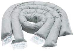 Oil-Dri - 40 Gal, 4' Long, 3" Diam, Sock - Universal, Gray - Americas Industrial Supply