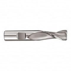 SGS - 3/4", 2 Flute, Single End, Solid Carbide, 1/8" Corner Radius End Mill - 4" OAL, 30° Helix, Right Hand Flute, 1-1/2" LOC, Right Hand Cut - Americas Industrial Supply
