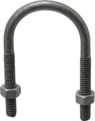 Cooper Crouse-Hinds - Malleable Iron Rigid U-Bolts - 1-1/4" Rigid, Electrogalvanized Finish - Americas Industrial Supply