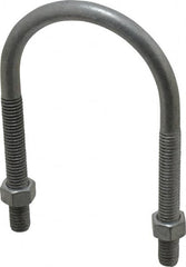 Cooper Crouse-Hinds - Malleable Iron Rigid U-Bolts - 2" Rigid, Electrogalvanized Finish - Americas Industrial Supply