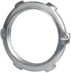 Cooper Crouse-Hinds - 1" Trade, Steel Threaded Rigid/Intermediate (IMC) Conduit Locknut - Noninsulated - Americas Industrial Supply