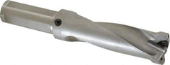 Kennametal - 4.1" Max Drill Depth, 2.5xD, 1-5/8" Diam, Indexable Insert Drill - 2 Inserts, 1-1/4" Shank Diam, Straight Shank - Americas Industrial Supply