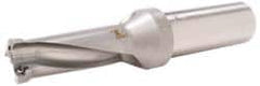 Kennametal - 112mm Max Drill Depth, 4xD, 28mm Diam, Indexable Insert Drill - 2 Inserts, 32mm Shank Diam, Whistle Notch Shank - Americas Industrial Supply