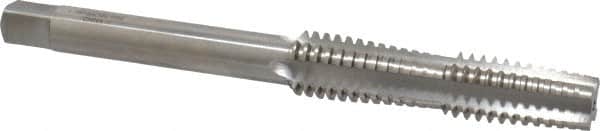 Interstate - 1-1/8 - 5, Right Hand Thread, 5-1/4" Thread Length, Acme Thread Tap - 4 Flutes, Straight Flute, 10-3/4" Overall Length, 2G Class of Fit, Plug Chamfer - Americas Industrial Supply