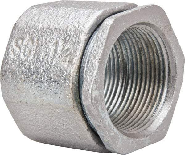 Cooper Crouse-Hinds - 1-1/4" Trade, Malleable Iron Threaded Rigid/Intermediate (IMC) Conduit Coupling - Noninsulated - Americas Industrial Supply