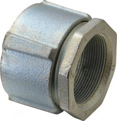 Cooper Crouse-Hinds - 2" Trade, Malleable Iron Threaded Rigid/Intermediate (IMC) Conduit Coupling - Noninsulated - Americas Industrial Supply