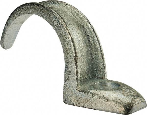 Cooper Crouse-Hinds - 2" Pipe, Malleable Iron, Conduit Clamp - 1 Mounting Hole - Americas Industrial Supply