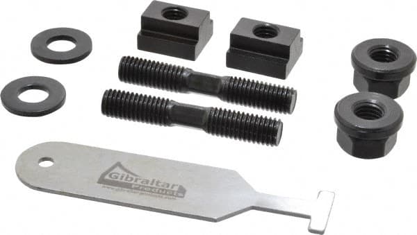 Gibraltar - 9 Piece 1/2-13 Vise Mounting Kit - Steel - Americas Industrial Supply