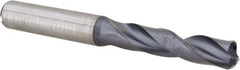 Kennametal - 8.6mm 140° Spiral Flute Solid Carbide Screw Machine Drill Bit - Americas Industrial Supply