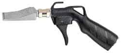 Silvent - 145 Max psi Heavy Duty Flat Nozzle Pistol Grip Blow Gun - 1/4 NPT, Acetal Body, Zinc Nozzle - Americas Industrial Supply