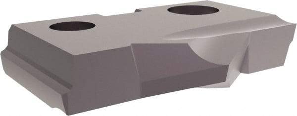 Allied Machine and Engineering - 33mm Diam x 3/16" Thick, Seat Code 2, 90° Included Angle Spade Drill Insert - TiAlN Coated, Cobalt, Grade Super Cobalt, Series T-A - Americas Industrial Supply