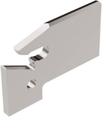 Seco - 0.61" Blade Height, 0.079" Blade Width, 1.303" OAL, Neutral Cut, Single End Indexable Cut-Off Blade - 150.10A Blade, 150.10 Series - Americas Industrial Supply