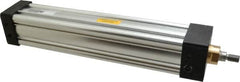 Parker - 10" Stroke x 2" Bore Double Acting Air Cylinder - 3/8 Port, 7/16-20 Rod Thread, 250 Max psi, -10 to 165°F - Americas Industrial Supply