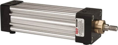 Parker - 5" Stroke x 2" Bore Double Acting Air Cylinder - 3/8 Port, 7/16-20 Rod Thread, 250 Max psi, -10 to 165°F - Americas Industrial Supply