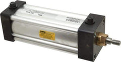 Parker - 5" Stroke x 2-1/2" Bore Double Acting Air Cylinder - 3/8 Port, 7/16-20 Rod Thread, 250 Max psi, -10 to 165°F - Americas Industrial Supply