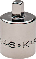 SK - 1/2" Drive, 1/4" Socket, Male Pipe Plug Socket - Americas Industrial Supply