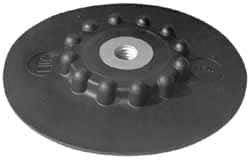 Norton - 9" Diam Quick-Change Type S Disc Backing Pad - Medium Density, 7,000 RPM, Speed-Lok Compatible - Americas Industrial Supply