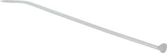 Thomas & Betts - 5-1/2" Long Natural (Color) Nylon Standard Cable Tie - 40 Lb Tensile Strength, 1.31mm Thick, 1-3/4" Max Bundle Diam - Americas Industrial Supply