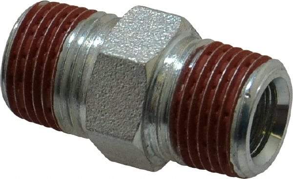 Enerpac - 3/8 NPTF Hydraulic Hose Hex Nipple - 10,000 psi - Americas Industrial Supply