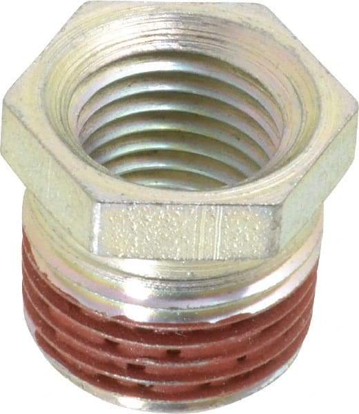 Enerpac - 3/8 Male & 1/4 Female NPTF Hydraulic Hose Bushing - 10,000 psi - Americas Industrial Supply