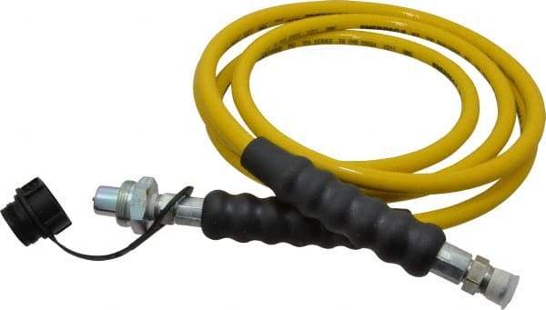 Enerpac - 1/4" Inside Diam x 3/8 NPT 10' Hydraulic Pump Hose - 10,000 psi, CH-604 Opposite End, Thermoplastic - Americas Industrial Supply