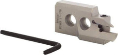Iscar - 3" Groove Width, 8mm Max Depth of Cut, Right Hand Cut, HGAE Indexable Grooving Blade - GRIP, GRIP (Full Radius) Insert Style, Series Heliface - Americas Industrial Supply