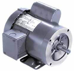 Marathon Electric - 1/3 Max hp, 1,725 Max RPM, Electric AC DC Motor - 115/208-230 V Input, Single Phase, 56C Frame, 0.62" Shaft Diam - Americas Industrial Supply