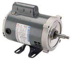 Marathon Electric - 1/4 Max hp, 1,200 Max RPM, Electric AC DC Motor - 115 V Input, Single Phase, 56 Frame, 0.62" Shaft Diam - Americas Industrial Supply