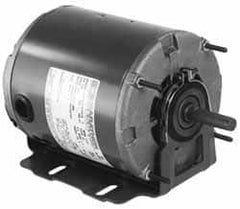 Marathon Electric - 1/2 Max hp, 1,725 Max RPM, Electric AC DC Motor - 115 V Input, Single Phase, 48 Frame, 1/2" Shaft Diam - Americas Industrial Supply