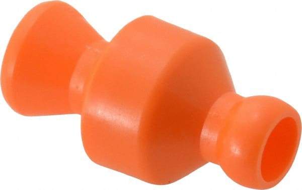 Loc-Line - 10 Piece, 1/4" ID Coolant Hose In-Line Valve - Female to Ball Connection, Acetal Copolymer Body, Unthreaded, Use with Loc-Line Modular Hose Systems - Americas Industrial Supply