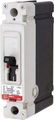 Eaton Cutler-Hammer - 20 Amp, 125 VDC, 240 VAC, 1 Pole, Molded Case Circuit Breaker - Thermal Magnetic Trip, 18 kA at 240 VAC Breaking Capacity, 14-1/0 AWG, 3-3/8 Inch Deep x 6 Inch High x 4-1/8 Inch Wide - Americas Industrial Supply