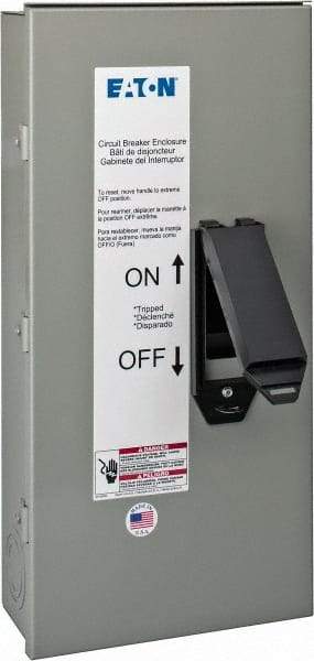 Eaton Cutler-Hammer - 100 Amp Circuit Breaker Enclosure - Use with EHD Type of Circuit Breakers, FD Type of Circuit Breakers, FDB Circuit Breakers, HFD Type of Circuit Breakers - Americas Industrial Supply